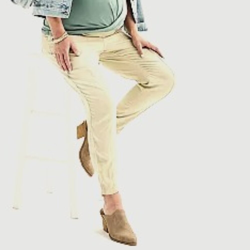 NWT Sonoma Maternity "Under The Belly" Khakis, 3 Available, XL